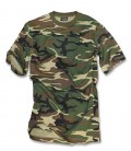 CAMOFLAGE TSHIRT KORTE MOUW WOODLAND