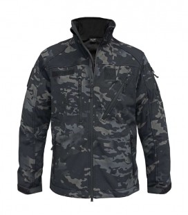 SOFTSHELL JACK SCU BLACK CAMO