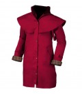 DAMES REGENMANTEL 3/4 LANG OUTRIDER SPICEY RED