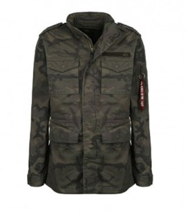 HUNTINGTON  DARK OLIVE CAMO  M 65 JACKET