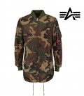 MA 1 TT COAT WOODLAND CAMO