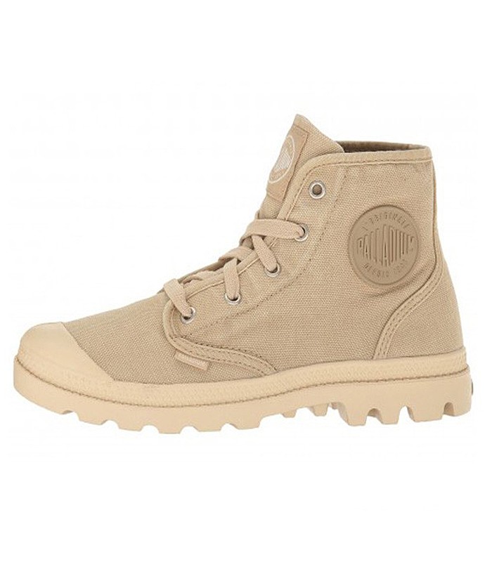 ECRU SAHARA PALLADIUM HI BOOTS