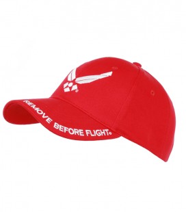 BASEBALL CAP REMOVE BEFORE FLIGHT ROOD