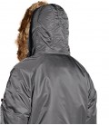 N3B GENUINE PARKA GUNMETAL  PARKA ALPHA INDUSTRIES ORGINELE