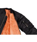 MA 1 FLIGHT JACKET/BOMBER  ZWART