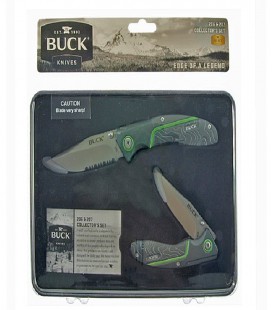 BUCK COLLECTORS SET  206 & 207 LIMITED EDITTION GIFT BOX