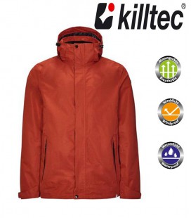 XENIOS HEREN REGEN JACK ADEMEND WATERDICHT KILLTEC/RUST