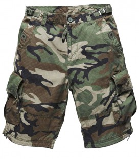 TERRANCE SHORT WOODLAND KATOENEN RIPSTOP  KORTE BROEK