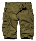 GANDOR SHORT MET RITS ZAKKEN OLIVE KATOEN