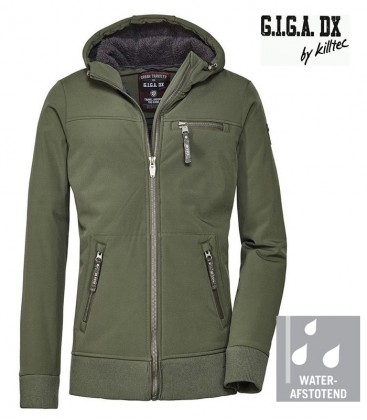 BURZOWY SOFTSHELL OLIVE GROEN