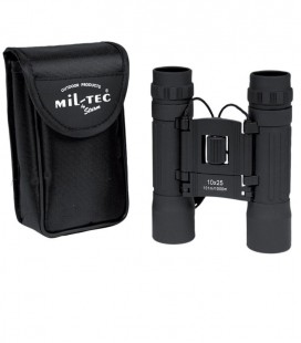 TACTISHE VERREKIJKERGEN.II 10x25 ZWART MET OPBERGTAS