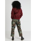 WOMANS  MA - 1 TT BURGUNDY ALPHA INDUSTRIES  ZOMER /FLIGHT JACKET/BOMBER