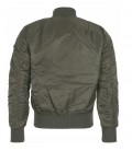 MA1 VF-59 REP GREY SLIMVIT MENS FLIGHT/BOMBER JACKET ALPHA INDUSTRIES