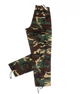 KINDER CAMOUFLAGE BROEK WOODLAND