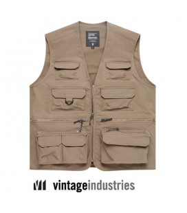 LEGEND FISHING VEST BEIGE VINTAGE INDUSTRIES