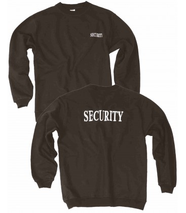 SECURITY SWEATSHIRT ZWART