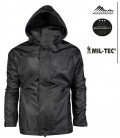 REGEN JACKE TRI LAMINAAT MILTEC ZWART/ADEMEND