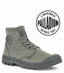 PAMPA HI DUSKY GREEN CANVAS SCHOEN