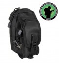 MULTIFUNCTIONELE TAS "MOLLE" ZWART 30610