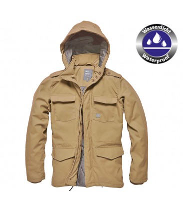 PARKA DARK KHAKI WATERDICHT