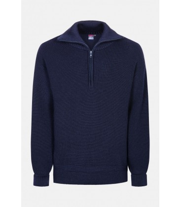 ELBE SCHIPPERSTRUI 100% SCHEERWOL  MARINE BLAUW