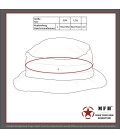 BUSHHAT  MESH BOONIE  GREY CAMO