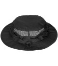 BUSHHAT  MESH BOONIE ZWART