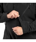 SOFTSHELL JACKET SCU 14 ZWART TRILAMINAAT