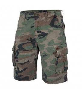 US VINTAGE SHORT PREWASH WOODLAND CAMO
