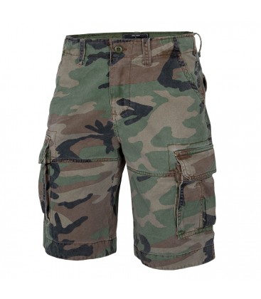 US VINTAGE SHORT PREWASH WOODLAND CAMO