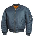 MA 1 FLIGHTJACKET/BOMBER WINTER JACKET  ALPHA BLAUW