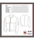 MA 1 FLIGHTJACKET/BOMBER WINTER JACKET  ALPHA BLAUW