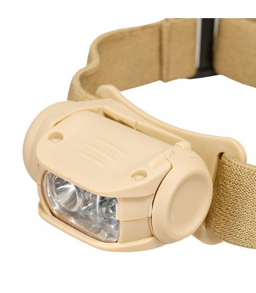 HOOFDLAMP 4 KLEUREN LICHT olive