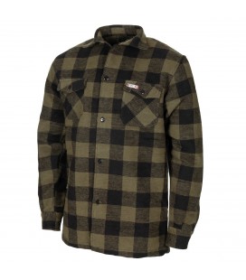 HOUTHAKKERS/CANADA HEMD FLANEL GROEN/ZWART