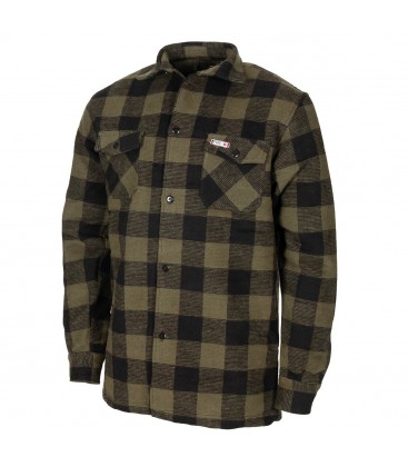 HOUTHAKKERS/CANADA HEMD FLANEL GROEN/ZWART