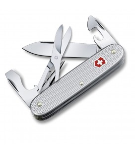 ZAKMES VICTORINOX PIONIER X 9 FUNCTIES ZILVER ALOX