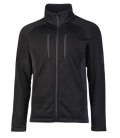 OUTDOOR STRUCTUUR FLEECE  ZWART