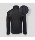 OUTDOOR STRUCTUUR FLEECE  ZWART