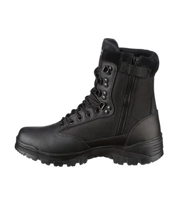 TACTICAL BOOT  MET YKK ZIPPER  ZWART