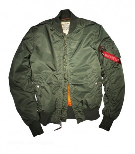 MA1 VF-59 SLIMVIT FLIGHT/BOMBER JACKET SAGE