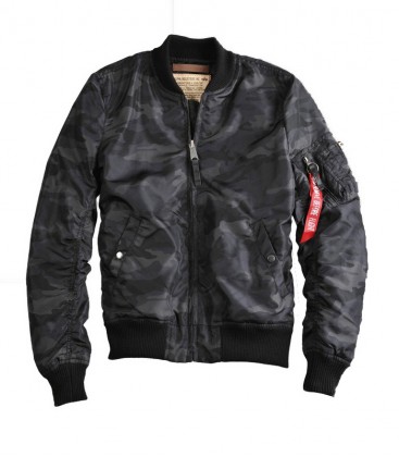 ALPHA INDUSTRIES MA - 1 TT JACK BLACK CAMO