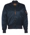 MA- 1 VF 59 REP BLUE WOMENS FLIGHT JACKET  / BOMBER ALPHA INDUSTRIES