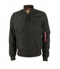 MA1 TT REP GREY FLIGHT JACKET/BOMBER ALPHA INDUSTRIES