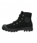 PALLADIUM PAMPA HIGH CANVAS ZWART