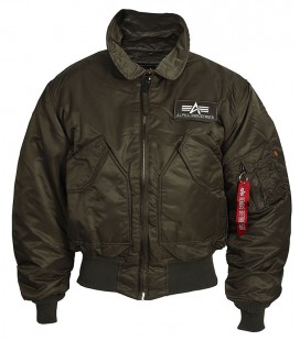 CWU 45 AUTHENTIC  FLIGHT JACKET ALPHA INDUSTRIES