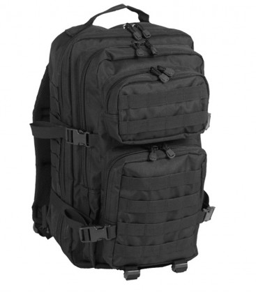 US ASSAULT PACK RUGZAK ZWART 20 LITER