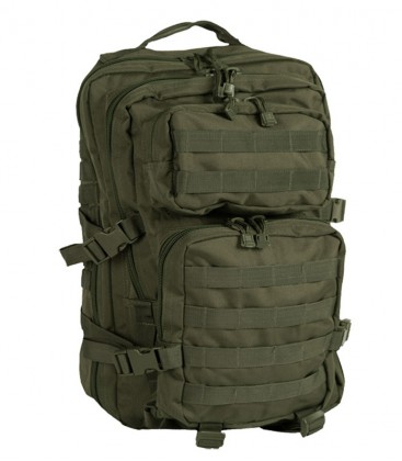 US ASSAULT PACK RUGZAK OLIVE 20 LITER