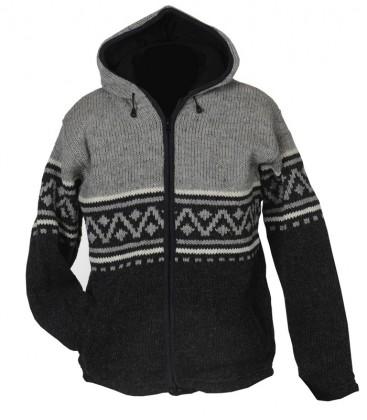 NEPAL VEST 100  WOL MET FLEECE GEVOERD 478