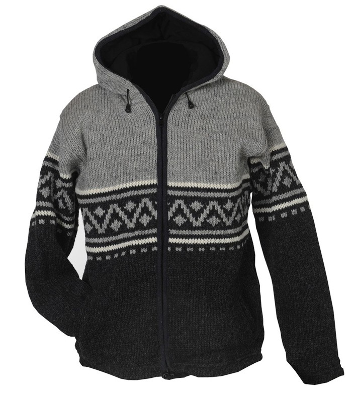 tint seks eerste WOL NEPAL VEST WOL MET FLEECE GEVOERD