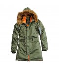 N3B VF59 SLIMVIT WOMENS PARKA GROEN